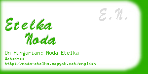 etelka noda business card